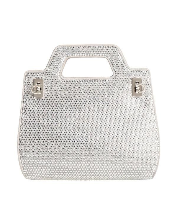 フェラガモ レディース バッグ FERRAGAMO Light Gray グレー