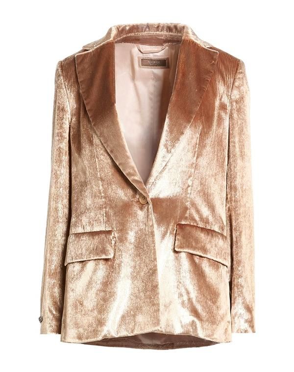 パトリツィア ペペ レディース アウター ジャケット・ブルゾン テーラードジャケット PATRIZIA PEPE Beige ベージュ