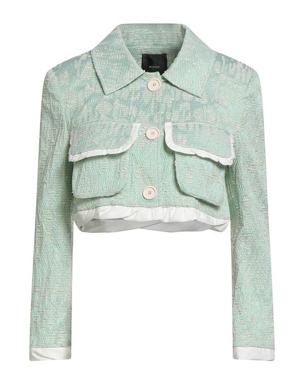 ピンコ レディース アウター ジャケット・ブルゾン PINKO Light Green グリーン