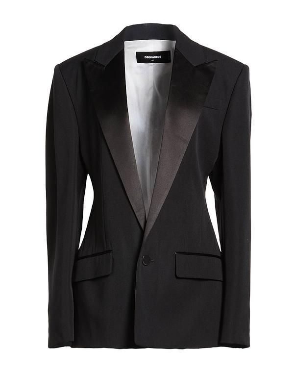 ディースクエアード レディース アウター ジャケット・ブルゾン テーラードジャケット DSQUARED2 Black ブラック