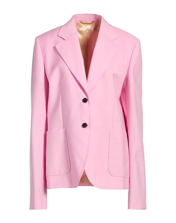 ヴェルサーチ レディース アウター ジャケット・ブルゾン テーラードジャケット VERSACE Pink ピンク