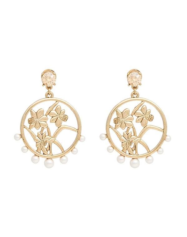 オスカー デ ラ レンタ レディース アクセサリー ピアス・イヤリング OSCAR DE LA RENTA Platinum