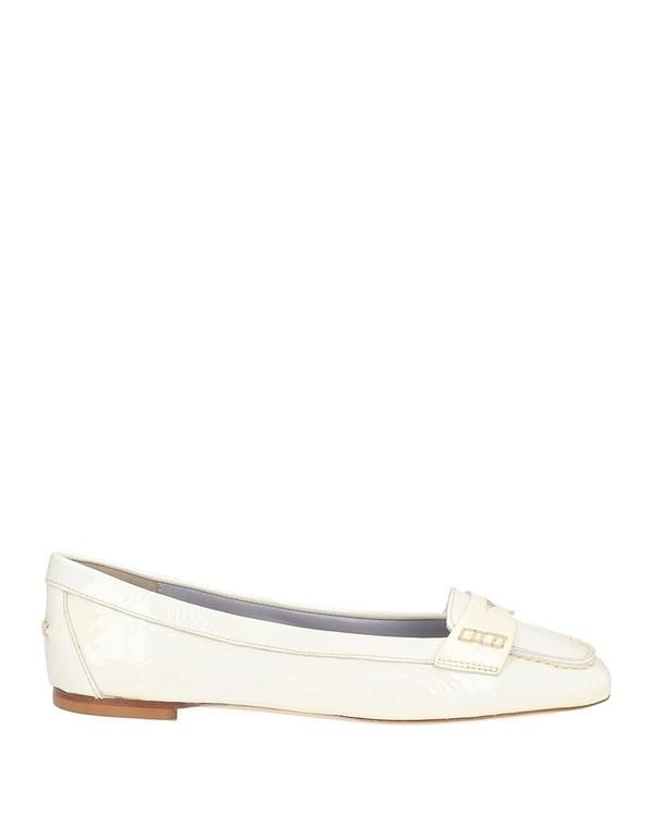 ポリーニ レディース シューズ スリッポン・ローファー モカシン POLLINI Off White オフホワイト