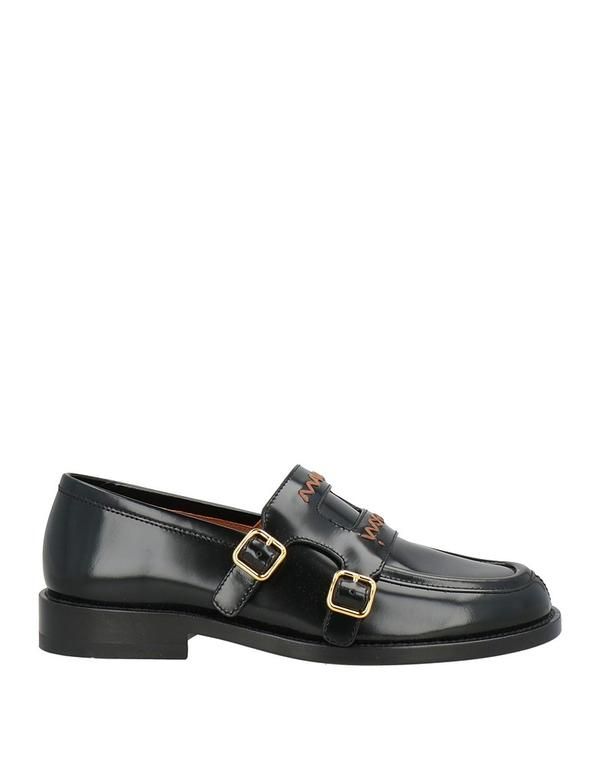 マルニ レディース シューズ スリッポン・ローファー モカシン MARNI Black ブラック