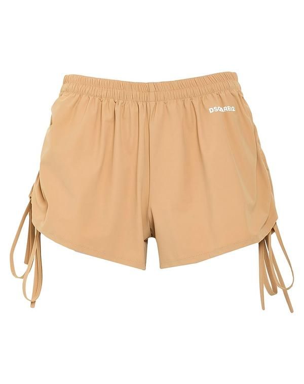 ディースクエアード レディース 水着 ボトムスのみ ビーチドレス DSQUARED2 Camel キャメル
