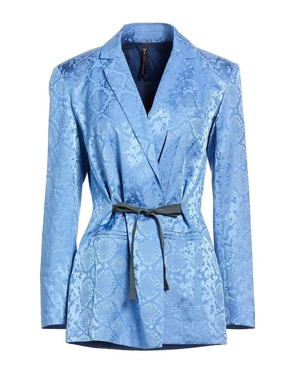 マニラグレース レディース アウター ジャケット・ブルゾン テーラードジャケット MANILA GRACE Light Blue ブルー