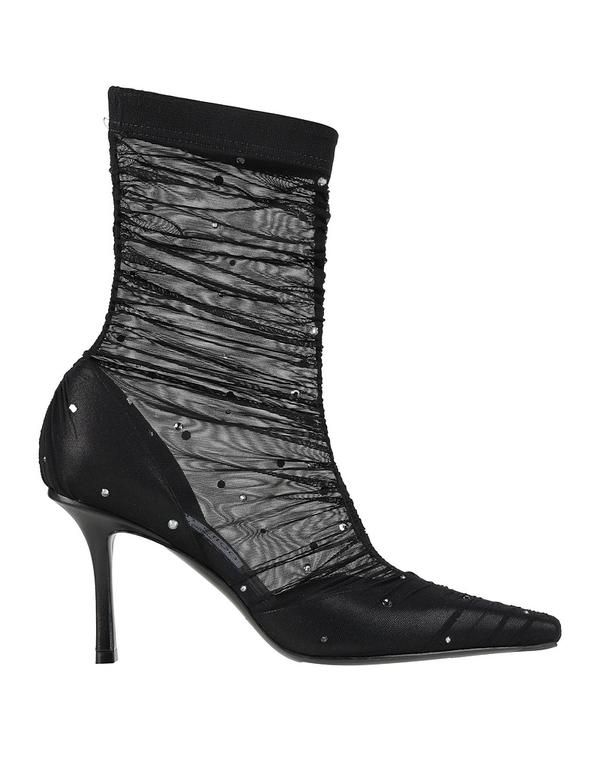 ジミーチュー レディース シューズ ブーツ・レインブーツ ショートブーツ JIMMY CHOO Black ブラック
