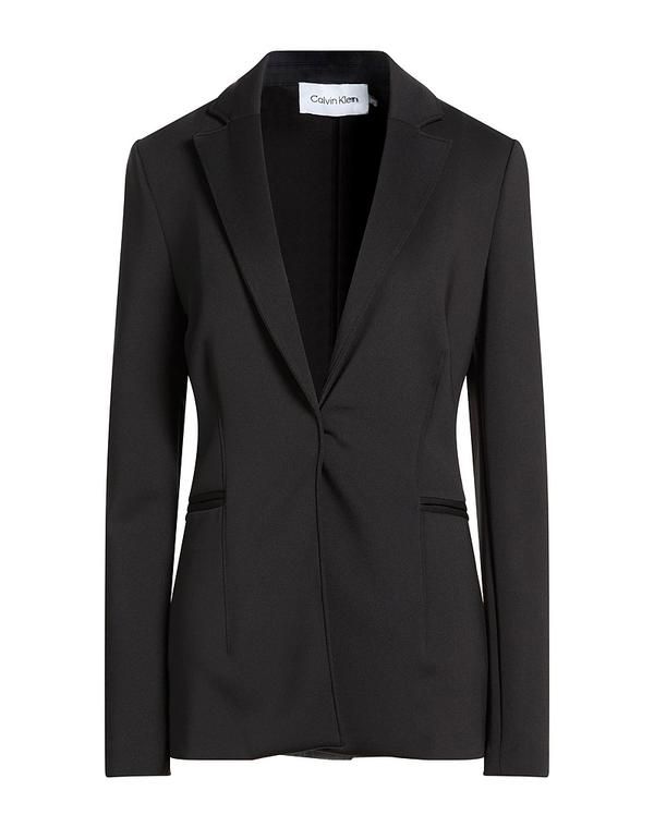カルバンクライン レディース アウター ジャケット・ブルゾン テーラードジャケット CALVIN KLEIN Black ブラック