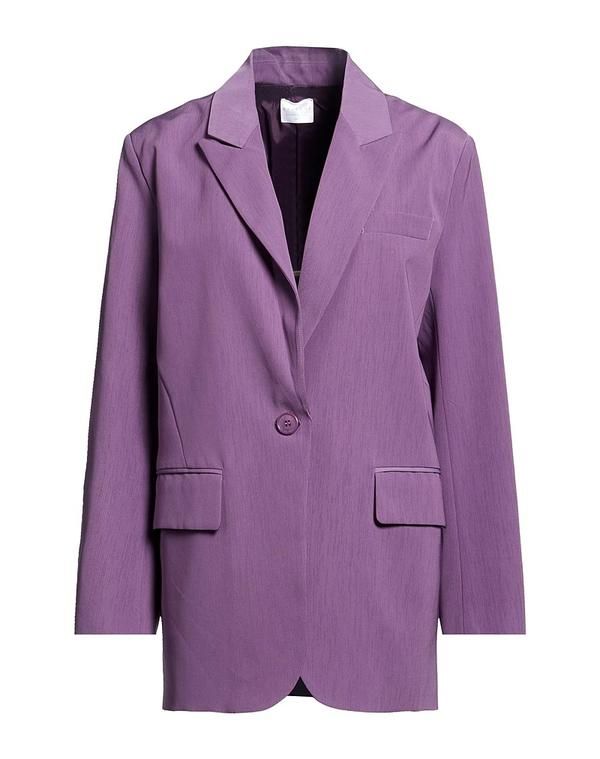 アノニム レディース アウター ジャケット・ブルゾン テーラードジャケット ANONYME DESIGNERS Purple パープル