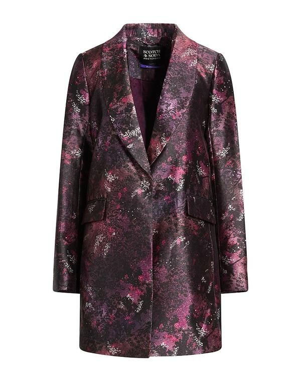 メゾンスコッチ レディース アウター ジャケット・ブルゾン テーラードジャケット MAISON SCOTCH Purple パープル 23,660円