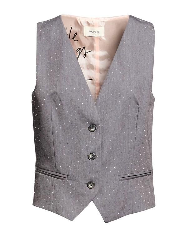 ヴィコロ レディース トップス ベスト ジレ VICOLO Gray グレー