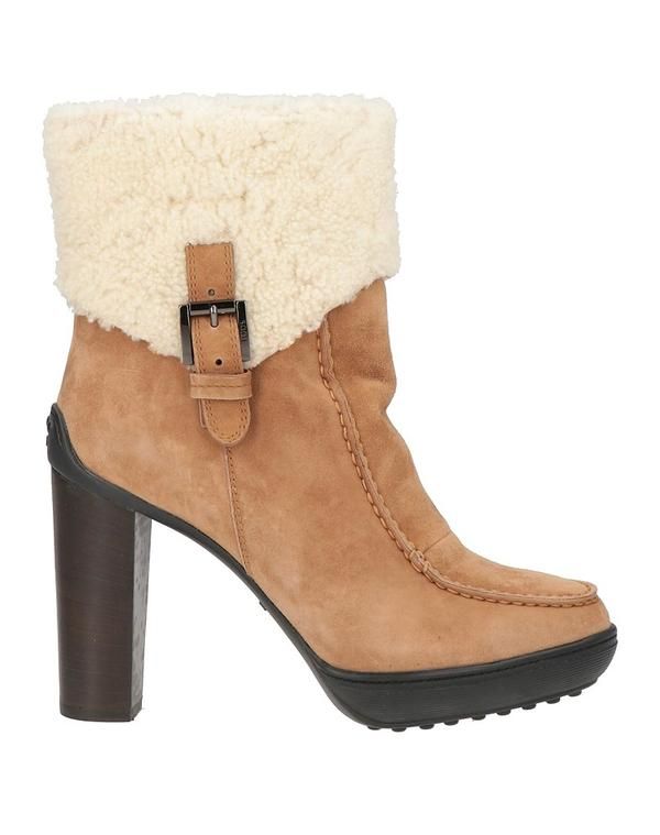 トッズ レディース シューズ ブーツ・レインブーツ ショートブーツ TODS Beige ベージュ