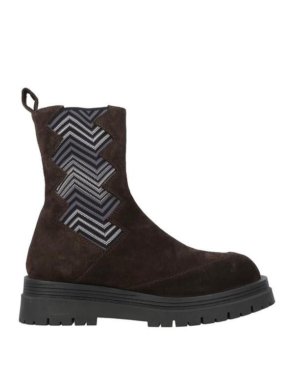 ミッソーニ レディース シューズ ブーツ・レインブーツ ショートブーツ MISSONI Dark Brown ブラウン 55,080円