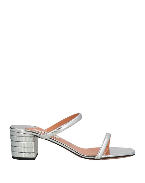 アクアズーラ レディース シューズ サンダル AQUAZZURA Silver シルバー