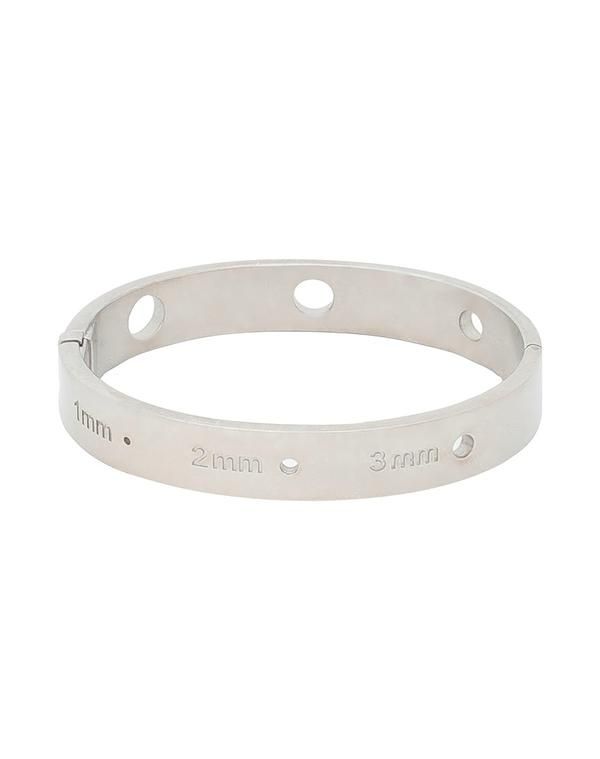 マルタンマルジェラ レディース アクセサリー ブレスレット・バングル・アンクレット MM6 MAISON MARGIELA Silver シルバー