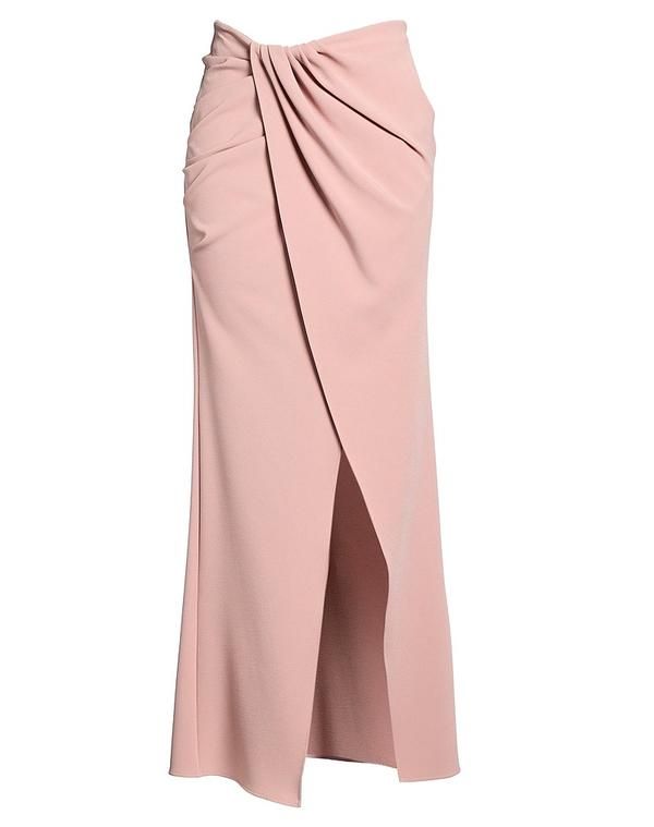 エリザベッタフランキ レディース ボトムスカート ELISABETTA FRANCHI Pale Pink ピンク