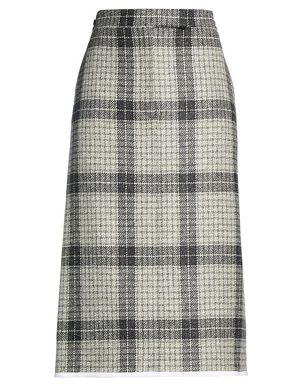 トムブラウン レディース ボトムスカート THOM BROWNE Gray グレー
