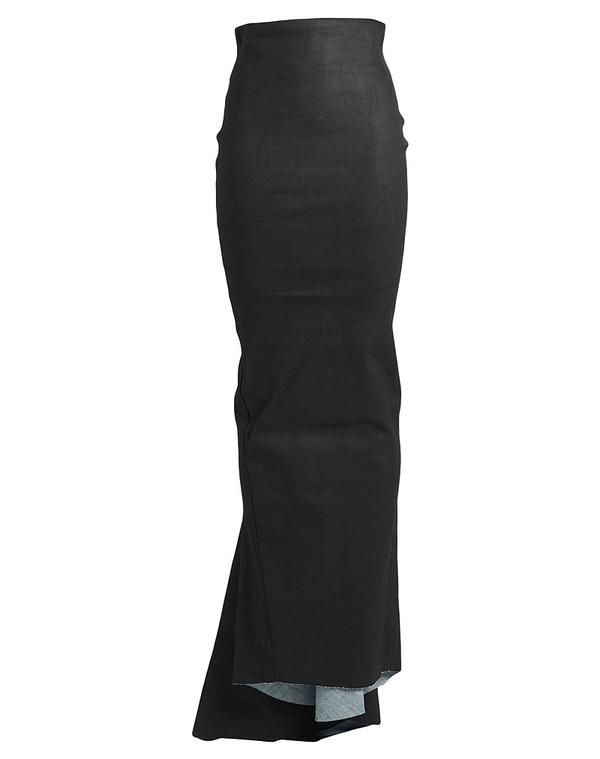 リックオウエンス レディース ボトムスカート RICK OWENS Black ブラック 88,990円