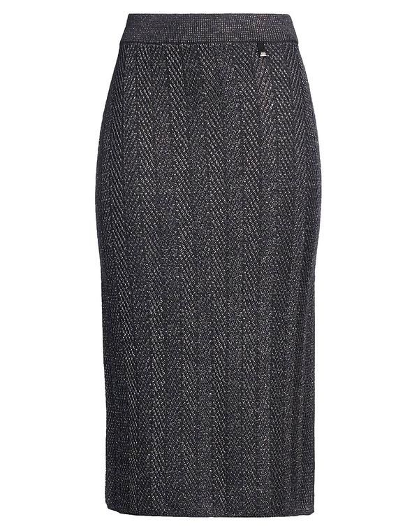 ヘルノ レディース ボトムスカート HERNO Charcoal チャコール