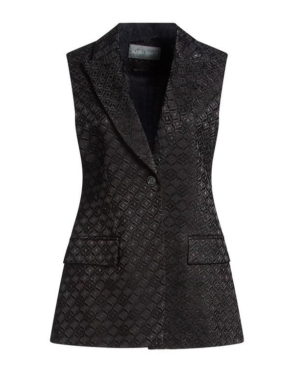 アルベルタ フェレッティ レディース トップス ベスト ジレ ALBERTA FERRETTI Black ブラック
