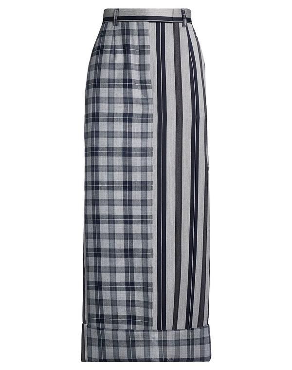 トムブラウン レディース ボトムスカート THOM BROWNE Gray グレー