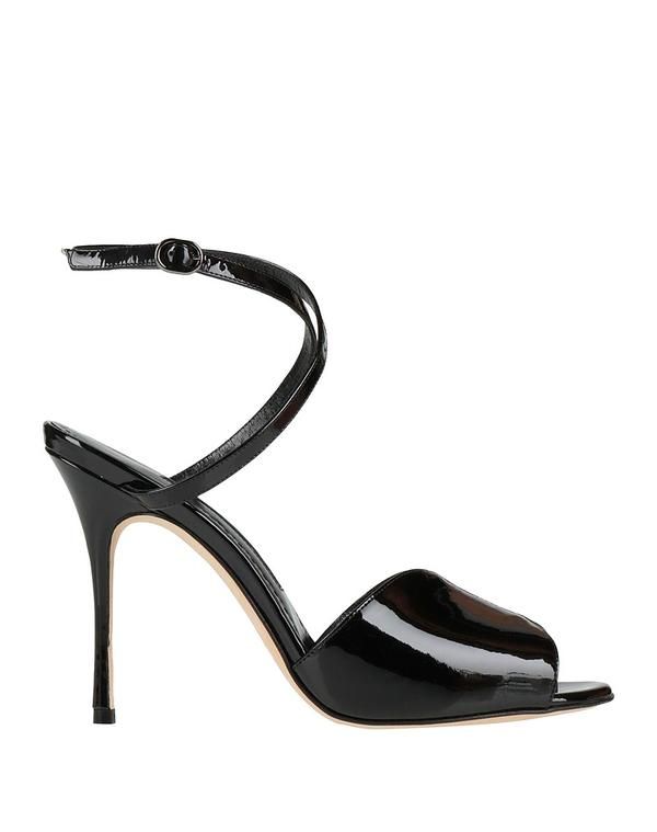 マノロ ブラニク レディース シューズ サンダル MANOLO BLAHNIK Black ブラック
