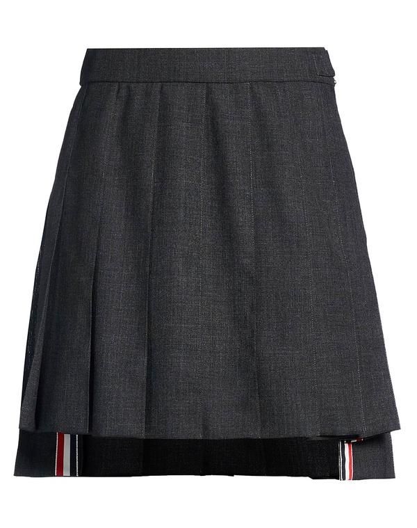トムブラウン レディース ボトムスカート THOM BROWNE Charcoal チャコール