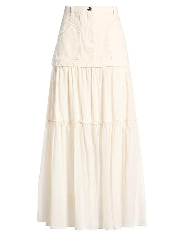 ピンコ レディース ボトムスカート PINKO Ivory アイボリー