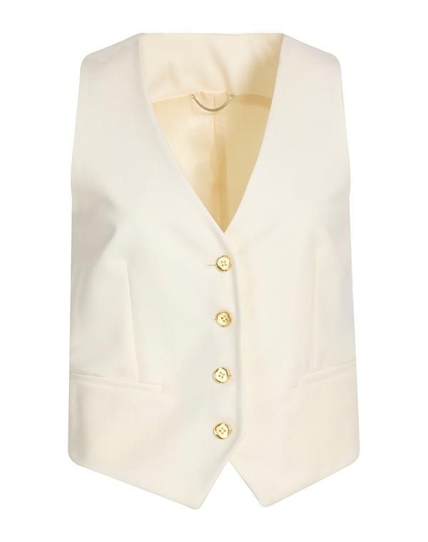 PT トリノ レディース トップス ベスト ジレ PTorino Ivory アイボリー