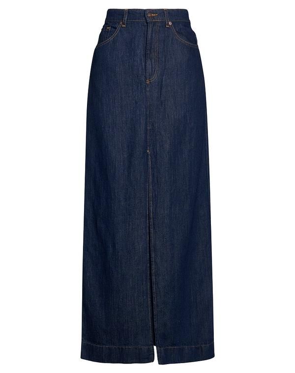 セブンフォーオールマンカインド レディース ボトムスカート 7 FOR ALL MANKIND Blue ブルー