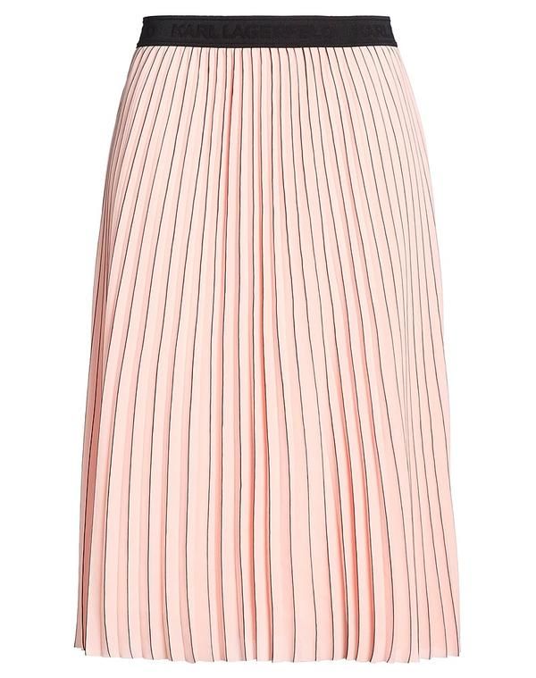 カール ラガーフェルド レディース ボトムスカート KARLAGERFELD Pale Pink ピンク