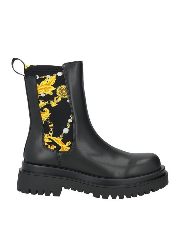 ヴェルサーチ レディース シューズ ブーツ・レインブーツ ショートブーツ VERSACE JEANS COUTURE Black ブラック