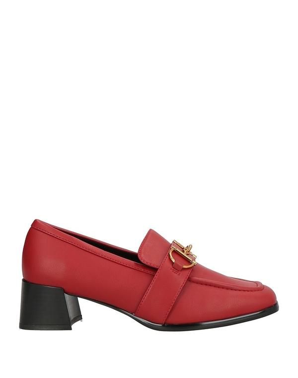 トスカブルー レディース シューズ スリッポン・ローファー モカシン TOSCA BLU Red レッド