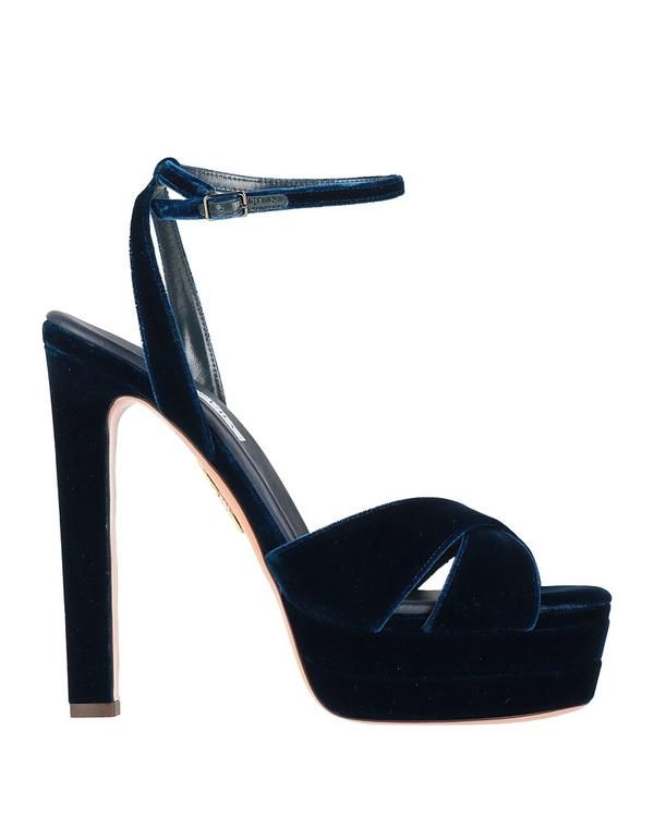 アクアズーラ レディース シューズ サンダル AQUAZZURA Blue ブルー