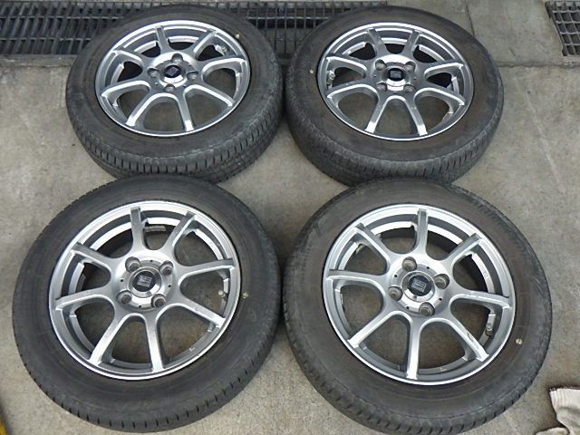 2412-531　LVF　アルミホイール＆ラジアルタイヤ　155/65R14　2022年　４本セット