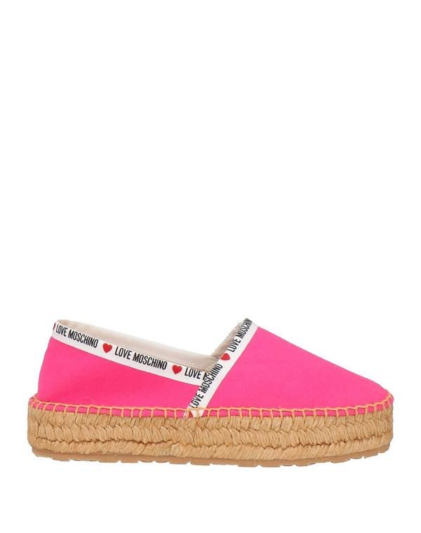 ラブ モスキーノ レディース シューズ スリッポン・ローファー エスパドリーユ LOVE MOSCHINO Fuchsia フューシャ