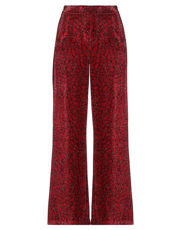 シユ レディース ボトムス カジュアルパンツ ワイドパンツ SIYU Red レッド