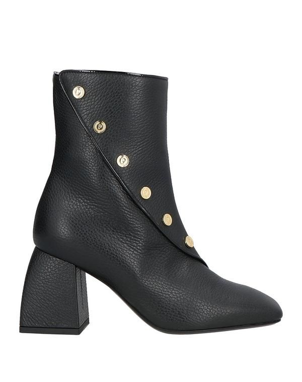 ポリーニ レディース シューズ ブーツ・レインブーツ ショートブーツ POLLINI Black ブラック