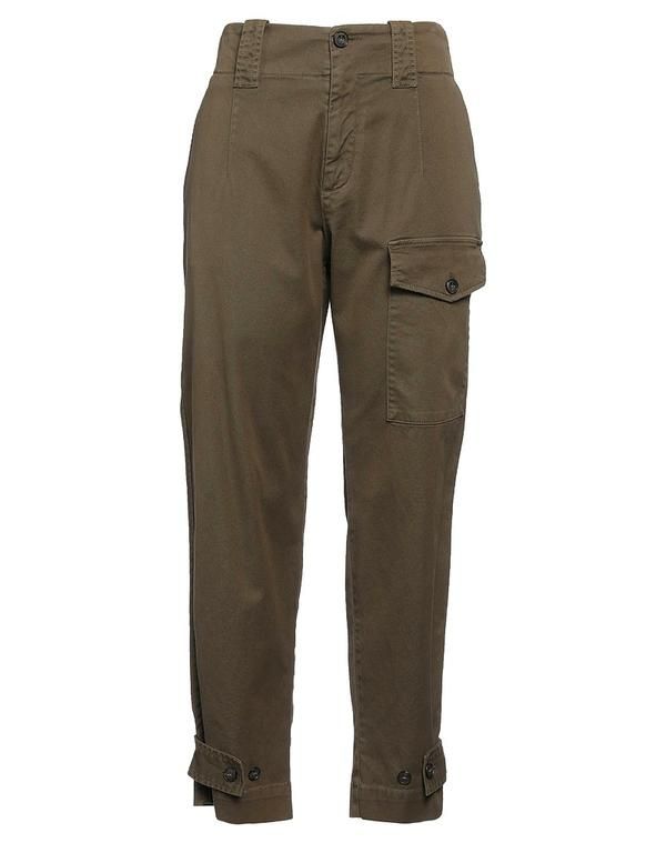 ピンコ レディース ボトムス カジュアルパンツ カーゴパンツ PINKO Military Green グリーン