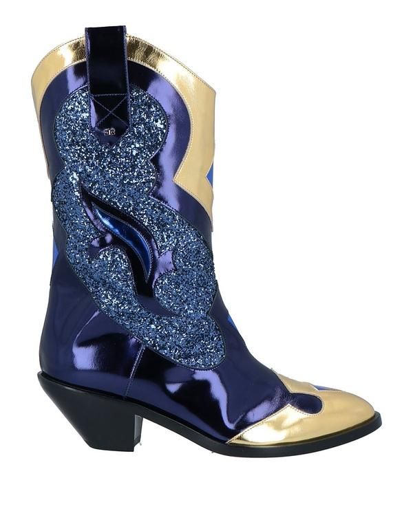 エリザベッタフランキ レディース シューズ ブーツ・レインブーツ ショートブーツ ELISABETTA FRANCHI Blue ブルー