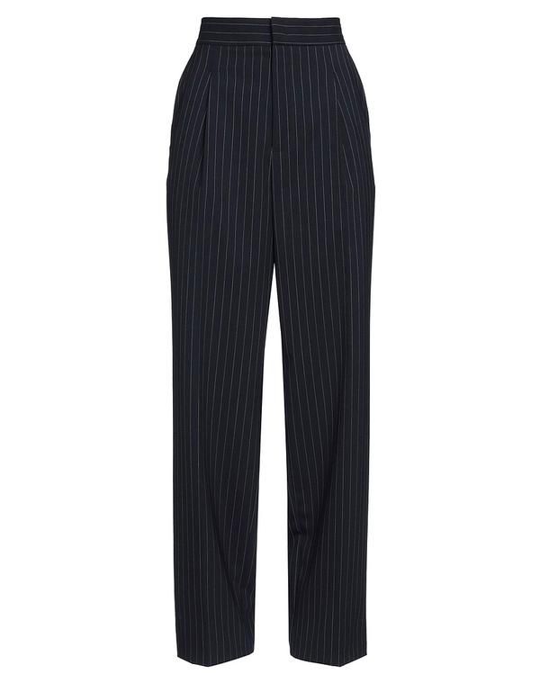 セミクチュール レディース ボトムス カジュアルパンツ クラシックパンツ SEMICOUTURE Midnight Blue ブルー