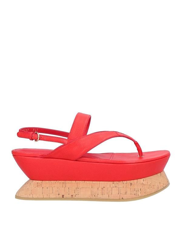 フェラガモ レディース シューズ サンダル FERRAGAMO Red レッド