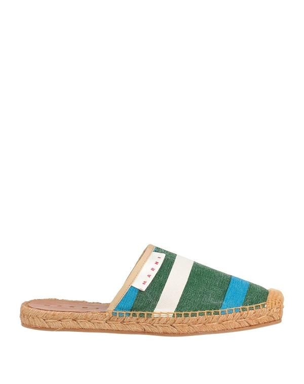 マルニ レディース シューズ スリッポン・ローファー エスパドリーユ MARNI Dark Green グリーン