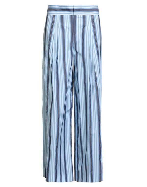 アルベルタ フェレッティ レディース ボトムス カジュアルパンツ ワイドパンツ ALBERTA FERRETTI Sky Blue ブルー
