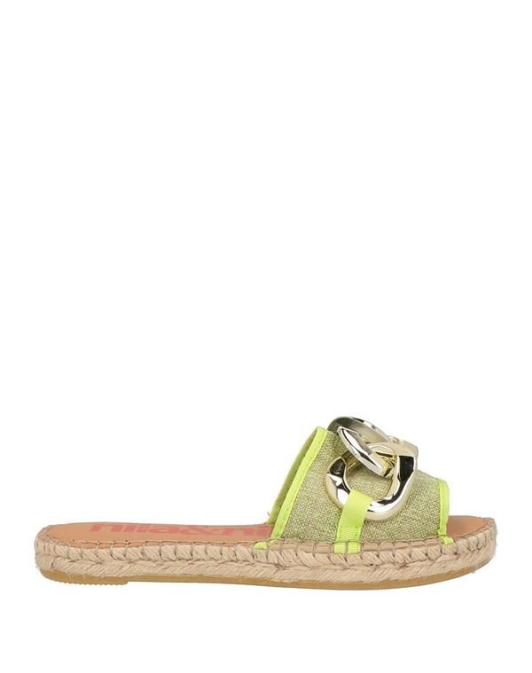 ニラアンドニラ レディース シューズ スリッポン・ローファー エスパドリーユ NILA NILA Lime Green ライム