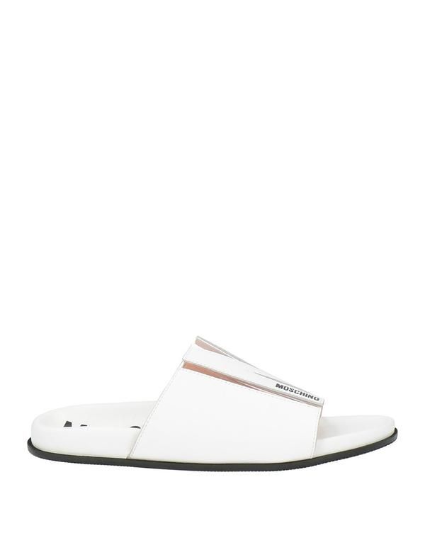 モスキーノ レディース シューズ サンダル MOSCHINO White ホワイト