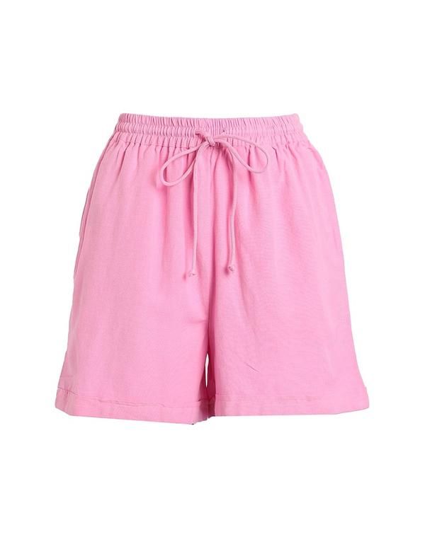 ヴィラ レディース ボトムス ハーフパンツ・ショーツ ショートパンツバミューダパンツ VILA Pink ピンク