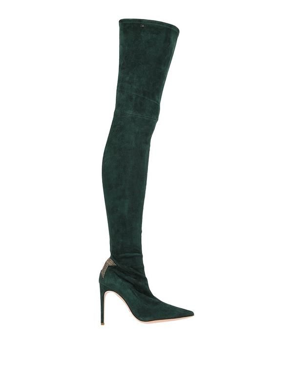 エリザベッタフランキ レディース シューズ ブーツ・レインブーツ ELISABETTA FRANCHI Dark Green グリーン