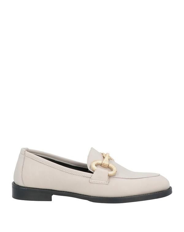 ニラアンドニラ レディース シューズ スリッポン・ローファー モカシン NILA NILA Light Gray グレー
