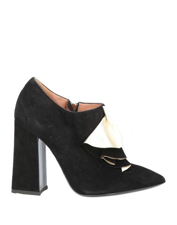 ポリーニ レディース シューズ ブーツ・レインブーツ ショートブーツ POLLINI Black ブラック